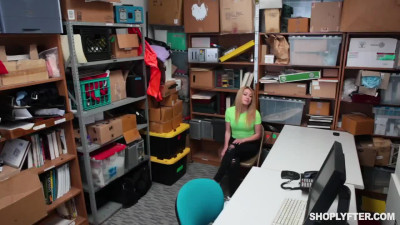 She got caught and roughly fucked