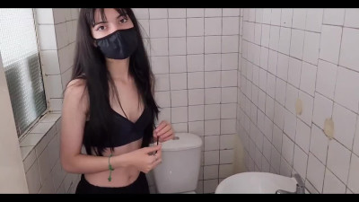 Shy employee gets fucked in the bathroom