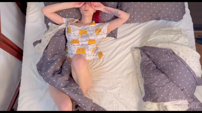 Slim Redhead Teen Feels So Horny This Morning That Toys All Her Holes With Her Favorite Dildos