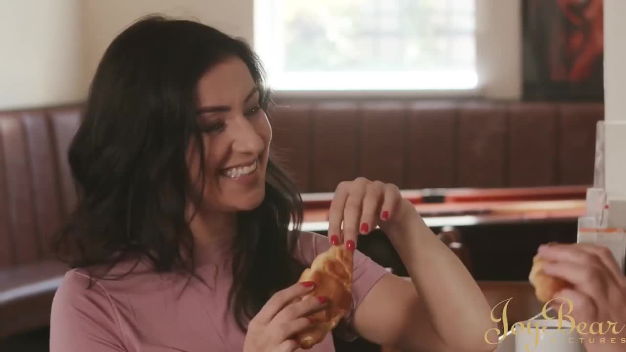 Watch Playful brunettes enjoy passionate lesbian moments in a public bar. Full. Duration: 10:37 | ePornBabe.