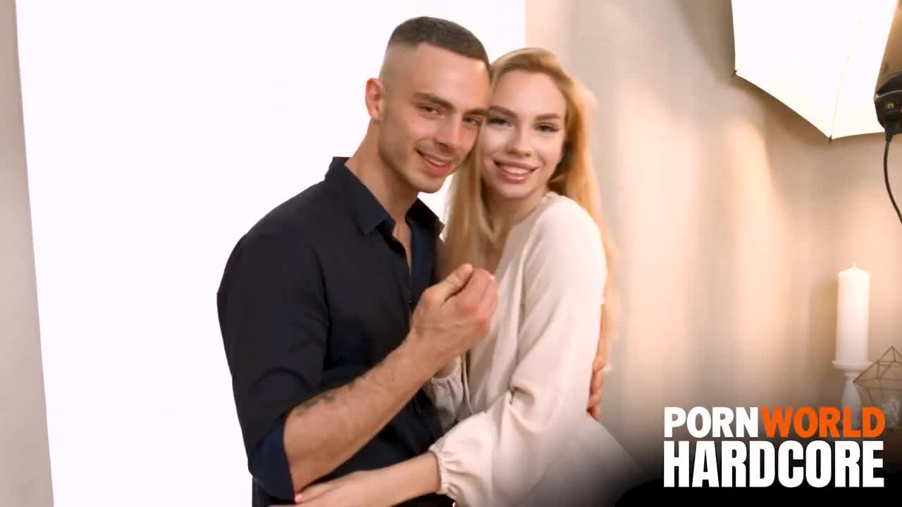 Watch Cute blonde Lissa Bon is pleasantly surprised by double penetration during a photo shoot. Full. Duration: 12:59 | ePornBabe.