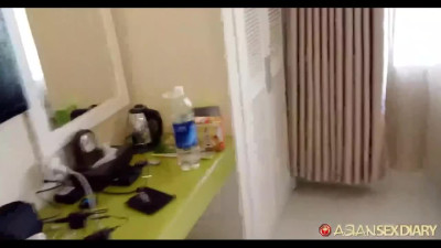 Cute Slim Petite Pinay Teen Surrenders Her Muff To a Horny European Guy