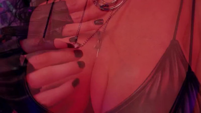 Buxom Curvy Lady Death Sexually Pleases the Deceased, Before Taking Him Beyond His Mortal Life