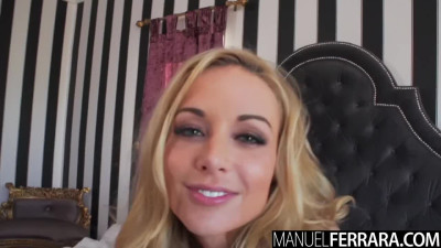 Sexy Slim Blonde MILF With Huge Jugs Gets Fucked Hard, Fingered Up To Orgasm & Fed With Cum