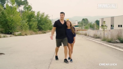 Pretty Plump Petite Blonde & Her BF Go Nuts, Enjoying Breath-taking Sex Right In the Street