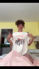 Milf with small naturals has fun with realistic male sex doll - Solo
