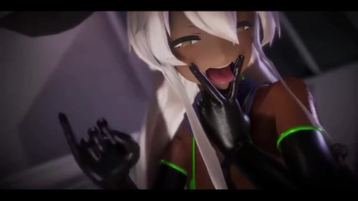 3D porn cartoon with Shimakaze