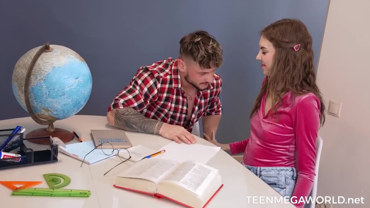 Watch Playful and curly teen takes on muscular teacher's big dick Full. Duration: 07:58 | ePornBabe.