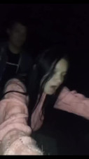 Young Russian Brunette Getting Banged Outdoors By Her Boyfriend