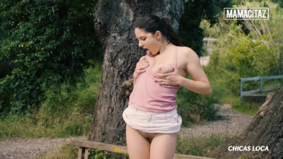 Chubby teen Francesca Dicaprio is getting her pussy fucked by bbc Franco Roccaforte