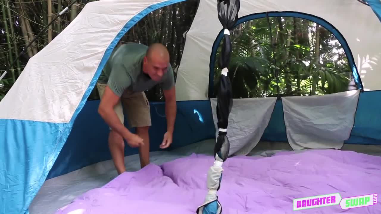 Watch 2 Naughty Slim Hotties Indulge In Hot 4-some With Their Swapped Stepdads During Their Joint Camping Full. Duration: 07:56 | ePornBabe.