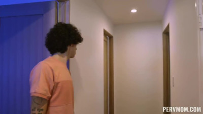 Horny Stepbrothers Deepthroat & Spit-roast Their Filthy Sexy Busty Stepmom In Hot 3-some Perversions