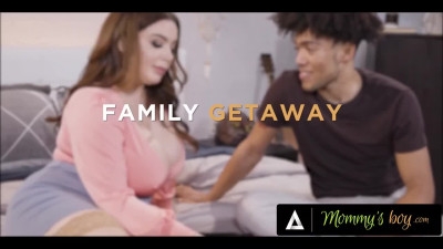 Horny teen can always count on his busty stepmom Natasha