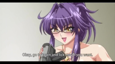 Multiple busty hentai girls are fucking the life out of a guy's cock