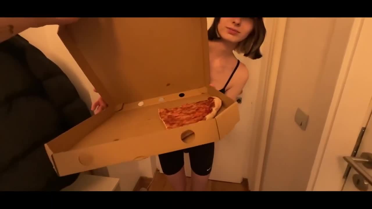 Watch Petite teen delivers pizza and orgasms - Amateur POV Full. Duration: 13:41 | ePornBabe.