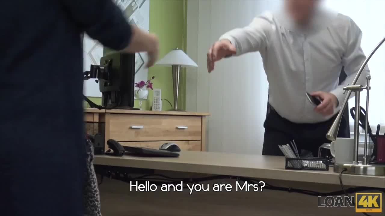 Watch Busty milf makes him approve a loan with the help of her pussy Full. Duration: 06:55 | ePornBabe.