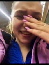 Busty and very naughty teen masturbates her sweet pussy in the public fitting room