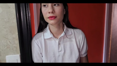 Latina teen begs teacher to fuck her hard - POV