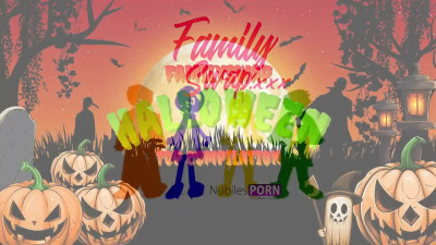 Halloween compilation of stepdaughter getting swapped and fucked next to each other