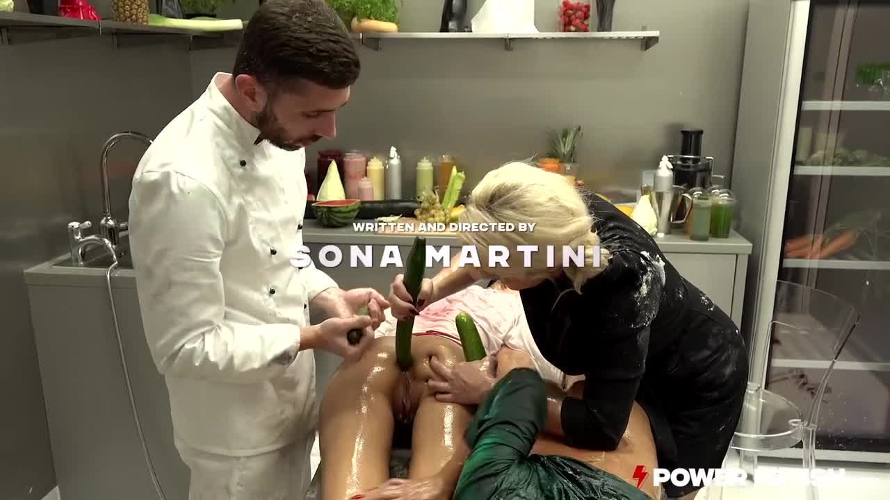 Watch Perv MILFs, a Slim Gal & a Mad Cook Indulge In Food-&-Foot Fetish Insanity In the Restaurant's Kitchen Full. Duration: 05:19 | ePornBabe.