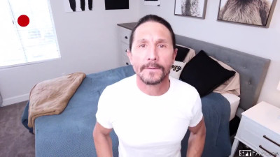 Stepdad caught his tiny stepdaughter Reina Rae jerking off on his t-shirt and fucked the life out of her
