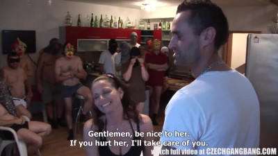 Czech babes never rest after just one gangbang - Compilation