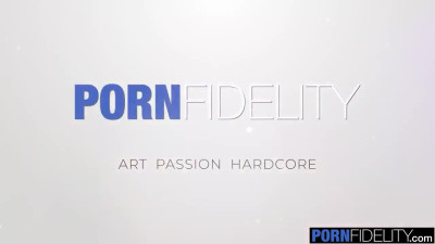 Petite Lucky Bee takes fat cock all the way inside tight pussy
