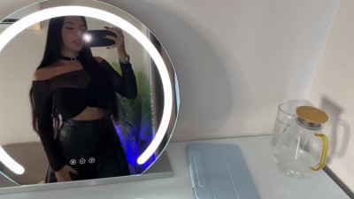 Russian Brunette Fucks Her Lover While Her Husband's Out