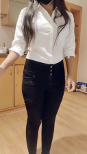 Sexy young indian chick from a reception gets fucked well and creampied