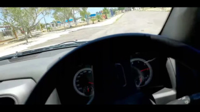 Giselle sat in his car and blew him on the road side POV