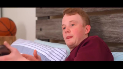 Big boobed stepmom wants that ginger stud to fuck her tight pussy