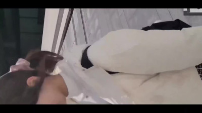 Pretty Petite Small-titted Japanese Babe Sucks & Rides a Guy's Cock In Hot PTM Rounds