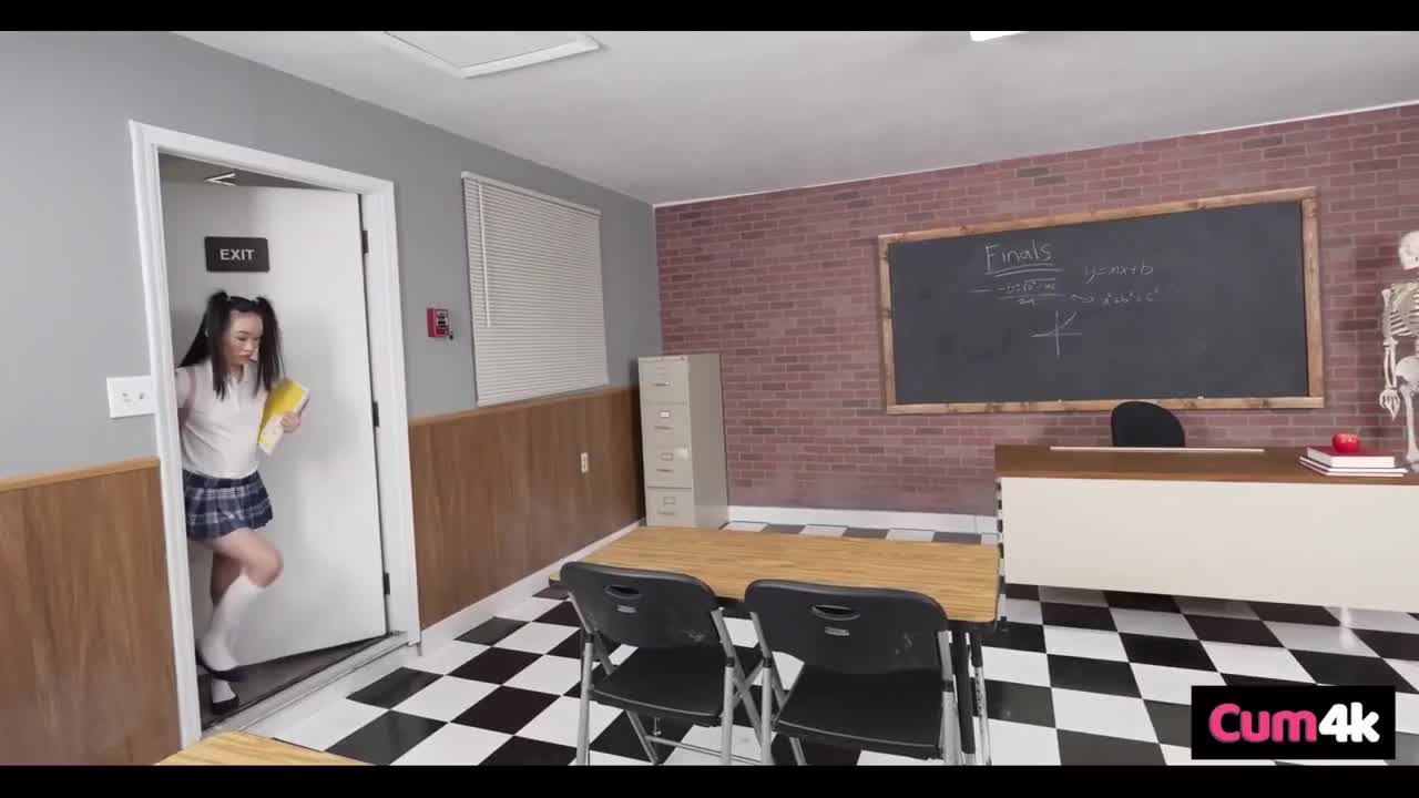 Watch Old dude fucked his 18yo Asian exchange student right in the classroom Full. Duration: 18:07 | ePornBabe.