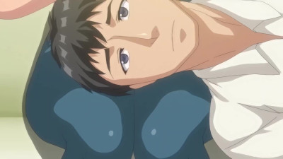 Tsuma ga Kirei ni Natta Wake hentai ep1 or cuckold jerking off to cheating MILF wife with lover.