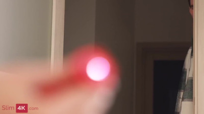 Sensual blonde receives her BF's into both holes in one round