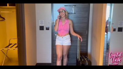 Blonde stepmom naughty spa time with stepson