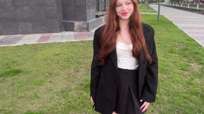 I met a cute Russian teacher and gave her an oral cumshot.