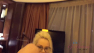 Compilation of a hot pov with a young slender blonde with small tits.