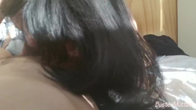 Pretty asian girlfriend is getting her pussy fucked and creampied well