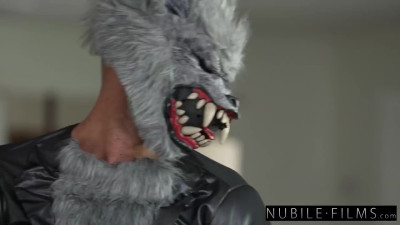 Red Riding Hood-inspired fuck scene with two perfect teen hoes