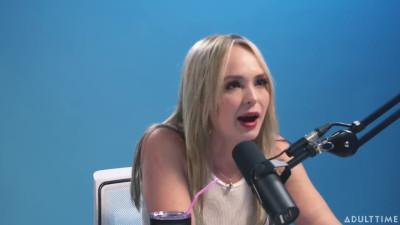 Lilly Bell's interview to an Adult Time with a hot solo scene after