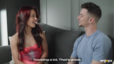 Latina teen really wanted to film some scenes with these dudes, and here they are