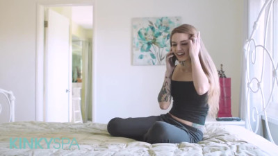 Spa session finished with BBC fuck for inked Latina Vanessa Vega