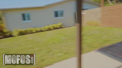 Horny MILF loves when a delivery man cums in her mouth