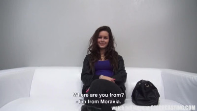 Gorgeous Czech teen shows her range at hot porn casting