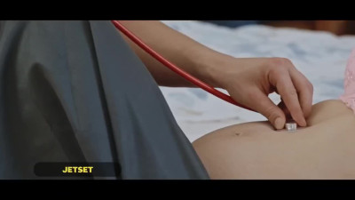 Cuckold Jerks Off While Watching How a Perv Doctor Fucks His Busty Pregnant Wife