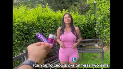 Curvy Buxom Latina Chick Decided To Try the Strangers Fat Cock Without a Condom In Hot Outdoor POV