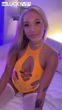 Stunning Rara Knupps is enjoying every inch of Mr Lucky's big cock