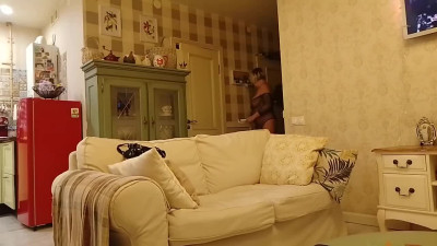 Insolent blonde milf smashes stepson's stiff cock like a pro