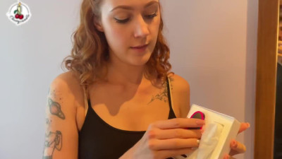 Cherry Candle is getting really moany in public with a remote vibrator toy